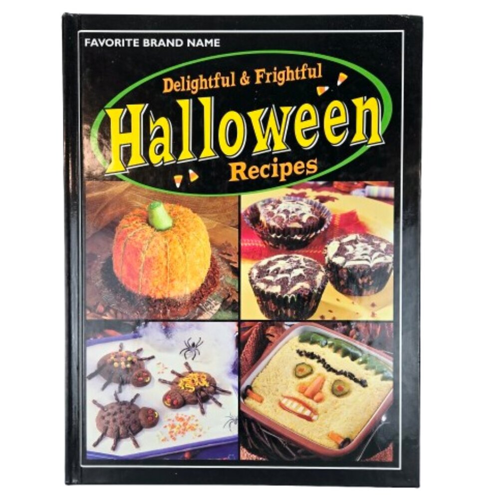 Vintage Cookbook Favorite Brand Name Delightful & Frightful Halloween Recipes